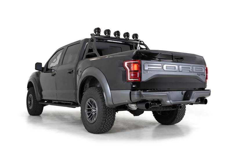 Ford F-150 Chase Rack - Addictive Desert Designs - PRO with Light Actuator Kit - Hammer Black - `15-`27